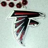 Mardi Gras Spot 36" NFL Licensed Atlanta Falcons Bead (Each) 2 Mardi Gras Spot 36" NFL Licensed Atlanta Falcons Bead (Each)