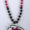 Mardi Gras Spot Beads 36" NFL Licensed Kansas City Chiefs Bead (Each) 2 Mardi Gras Spot Beads 36" NFL Licensed Kansas City Chiefs Bead (Each)