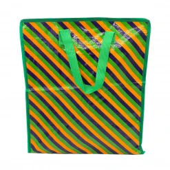 - No Manufacturer - Large Bead Bag With PGG Diagonal Stripes (Each)