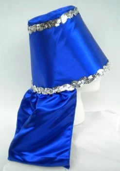 Plush Appeal, LLC Party Supplies Blue Costume Hat With Silver Sequin Trim (Each)