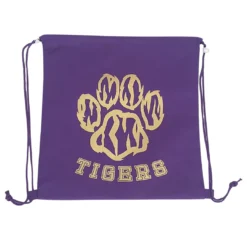 Mardi Gras Spot Novelties Purple And Gold Tiger Backpack 13.5" X 14" (Each)