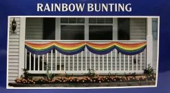 Plush Appeal, LLC Rainbow Bunting (Each) Party Supplies