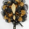 Plush Appeal, LLC 24" New Orleans Black And Gold Fleur De Lis Wreath (Each) 2 Plush Appeal, LLC 24" New Orleans Black And Gold Fleur De Lis Wreath (Each)