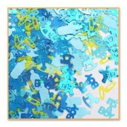 Sale It's A Boy Confetti .5oz (Pack) Party Supplies