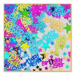 Sale Birthday Star Confetti .5oz (Pack) Party Supplies