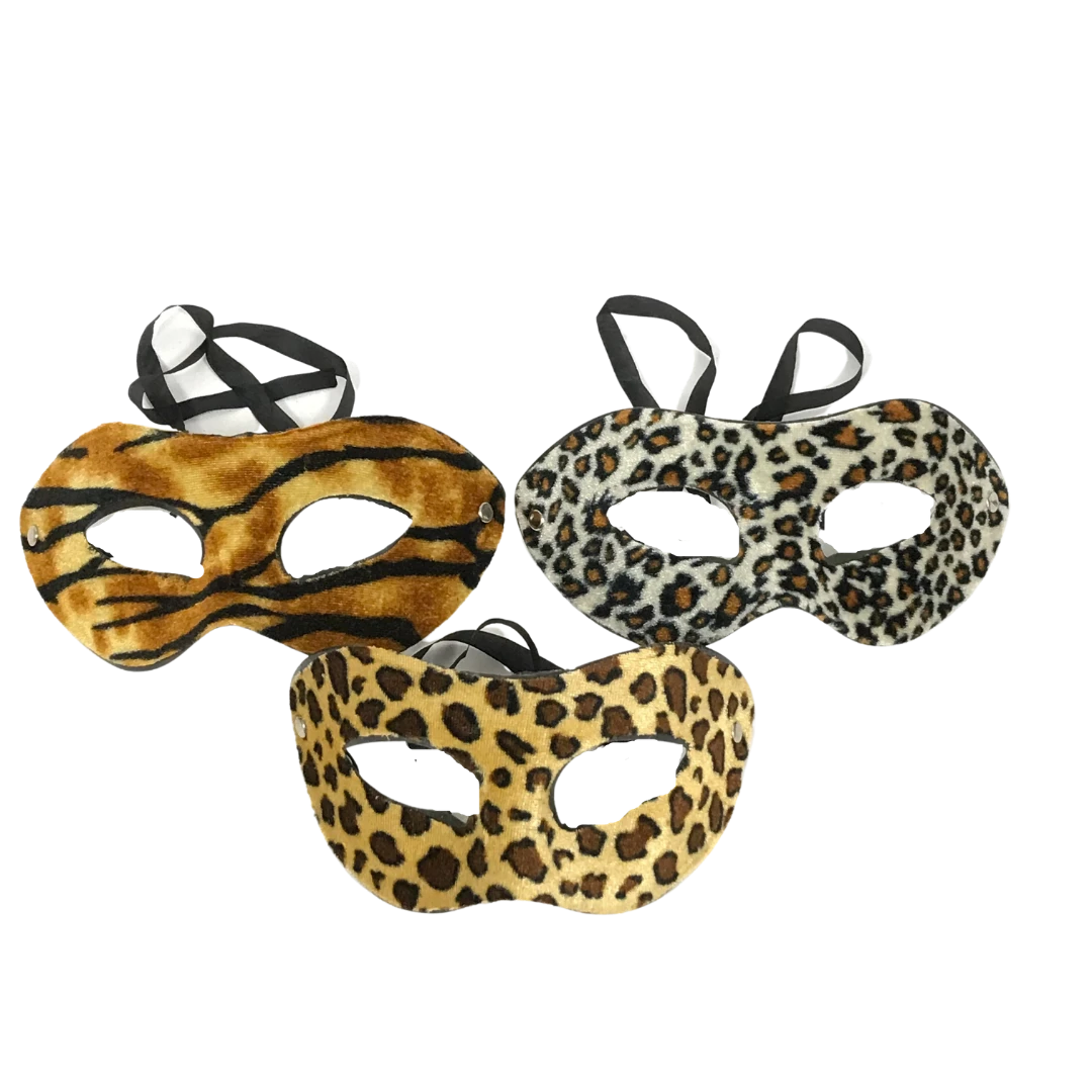 Plush Appeal, LLC Party Supplies Animal Print Mask - 4 Assorted Styles (Dozen) 3 Plush Appeal, LLC Party Supplies Animal Print Mask - 4 Assorted Styles (Dozen)