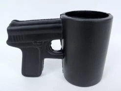 Sale Black Gun Foam Coozie (Each)