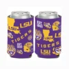 Mardi Gras Spot LSU Tigers SCATTERPRINT 12 Oz Slim Can Cooler (Each)