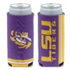 Plush Appeal, LLC Party Supplies LSU Tigers 12 Oz Slim Can Cooler (Each)