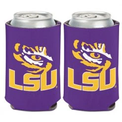 Plush Appeal, LLC Party Supplies LSU Eye Of The Tiger Can Cooler (Each)