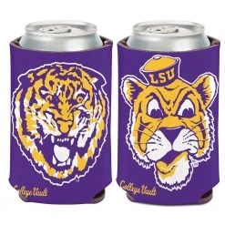 Plush Appeal, LLC Party Supplies LSU Mike The Tiger /College Vault Can Cooler (Each)