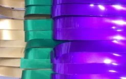 Sale Metallic Mardi Gras Tiered Fringe 14" X 10' (Each) Party Supplies