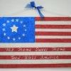 Sale Party Supplies American Flag Door Hanger 19.5" X 12" (Each)