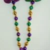 SBDOZEN 38" Mask Purple, Green And Gold Mardi Gras Beads (Dozen) 1 SBDOZEN 38" Mask Purple, Green And Gold Mardi Gras Beads (Dozen)