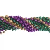Mardi Gras Spot 48" 10mm Round Metallic Purple, Gold And Green Mardi Gras Beads 2 Mardi Gras Spot 48" 10mm Round Metallic Purple, Gold And Green Mardi Gras Beads