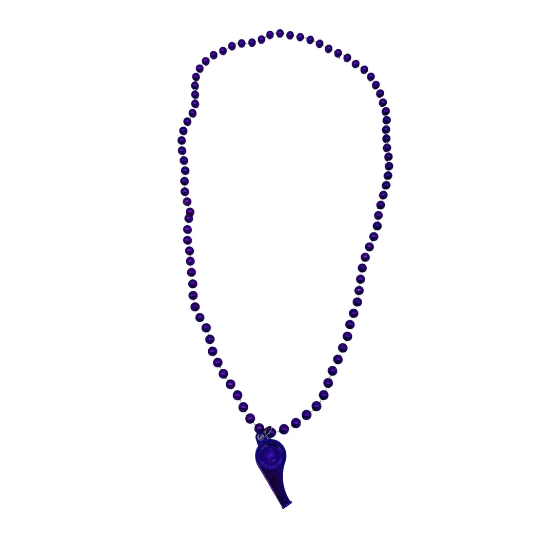 SBDOZEN Whistle Necklace - Assorted Colors (Dozen) Beads SBDOZEN Whistle Necklace - Assorted Colors (Dozen) Beads