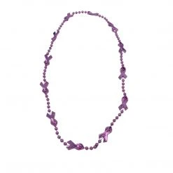 SBDOZEN 36" Light Pink Ribbon Necklace (Dozen)