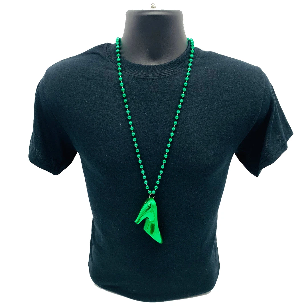 SBDOZEN 33" 7.5mm Shoe Mardi Gras Beads - 6 Colors (Dozen) 21 SBDOZEN 33" 7.5mm Shoe Mardi Gras Beads - 6 Colors (Dozen)