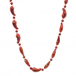 SBDOZEN 42" Chili Peppers Mardi Gras Beads (Dozen)