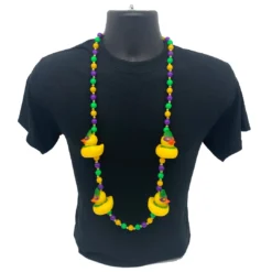 SBDOZEN 42" Mardi Gras Masked Rubber Duck Mardi Gras Beads (Dozen) 4 SBDOZEN 42