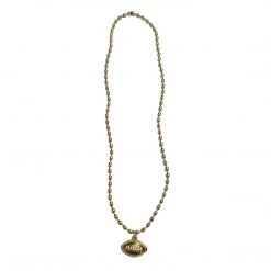 SBDOZEN 33" Purple And Gold Football Mardi Gras Beads (Dozen)