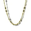 SBDOZEN Beads 36" Dollar Sign Bead Necklace - Assorted Gold And Silver (Dozen) 2 SBDOZEN Beads 36" Dollar Sign Bead Necklace - Assorted Gold And Silver (Dozen)