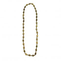 SBDOZEN Beads 36" Dollar Sign Bead Necklace - Assorted Gold And Silver (Dozen)