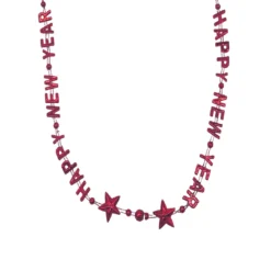 SBDOZEN Beads 36" Happy New Year Bead Necklace - 6 Assorted Colors (Dozen) 11 SBDOZEN Beads 36