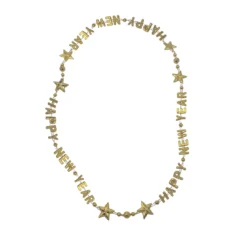 SBDOZEN Beads 36" Happy New Year Bead Necklace - 6 Assorted Colors (Dozen) 13 SBDOZEN Beads 36