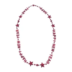 SBDOZEN Beads 36" Happy New Year Bead Necklace - 6 Assorted Colors (Dozen) 16 SBDOZEN Beads 36