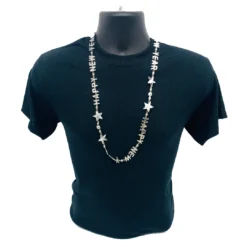 SBDOZEN Beads 36" Happy New Year Bead Necklace - 6 Assorted Colors (Dozen) 6 SBDOZEN Beads 36