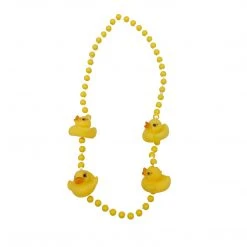 SBDOZEN 42" Yellow Rubber Duck Mardi Gras Beads (Dozen)