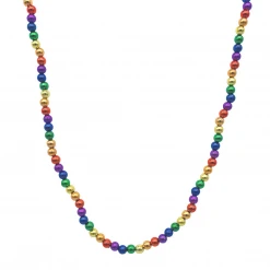 SBDOZEN 36" 8mm Rainbow Handstrung Bead (Dozen)