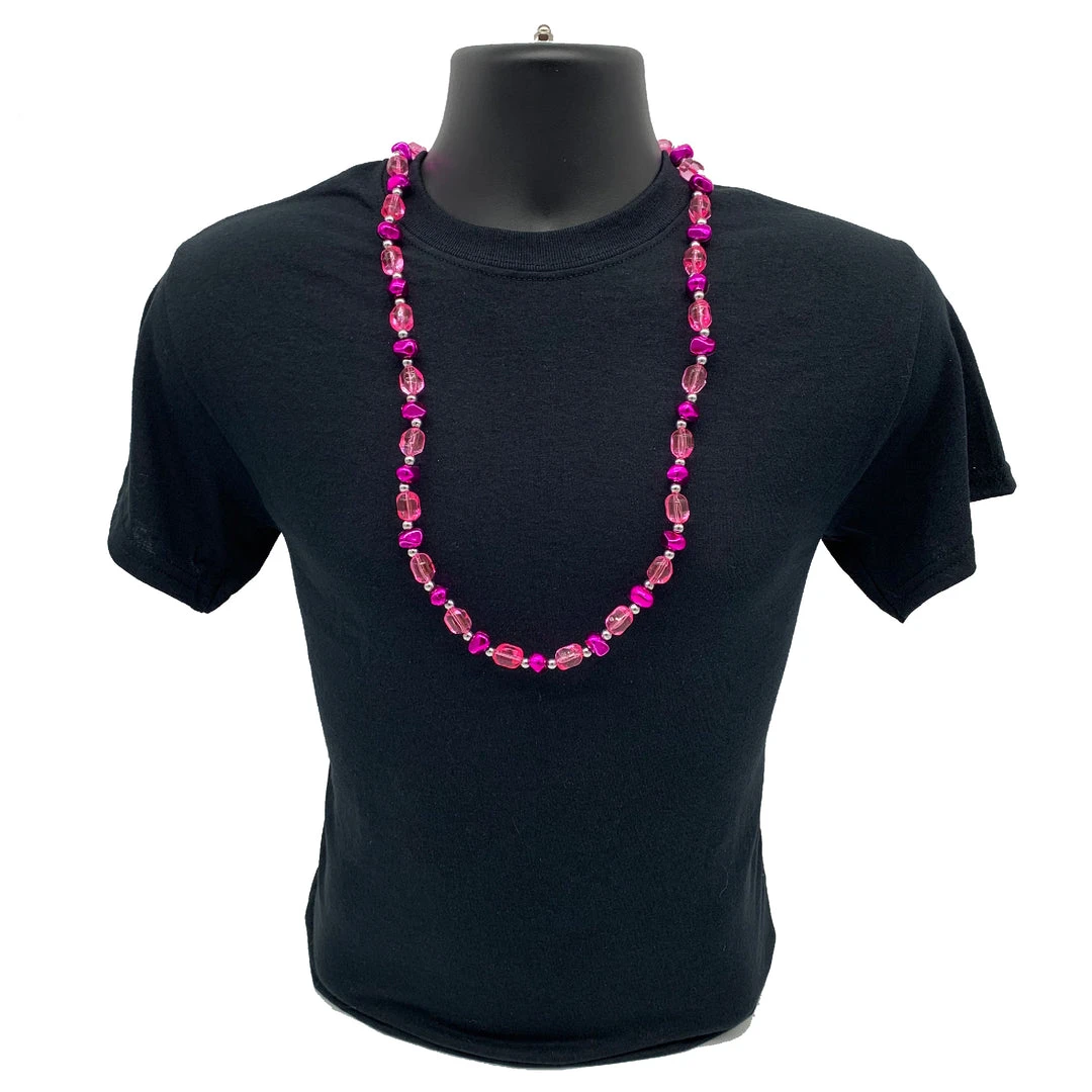 SBDOZEN 38" Acrylic Fancy Bead Necklace - Assorted Pink, Blue, Light Green And Purple (Dozen) 14 SBDOZEN 38" Acrylic Fancy Bead Necklace - Assorted Pink, Blue, Light Green And Purple (Dozen)