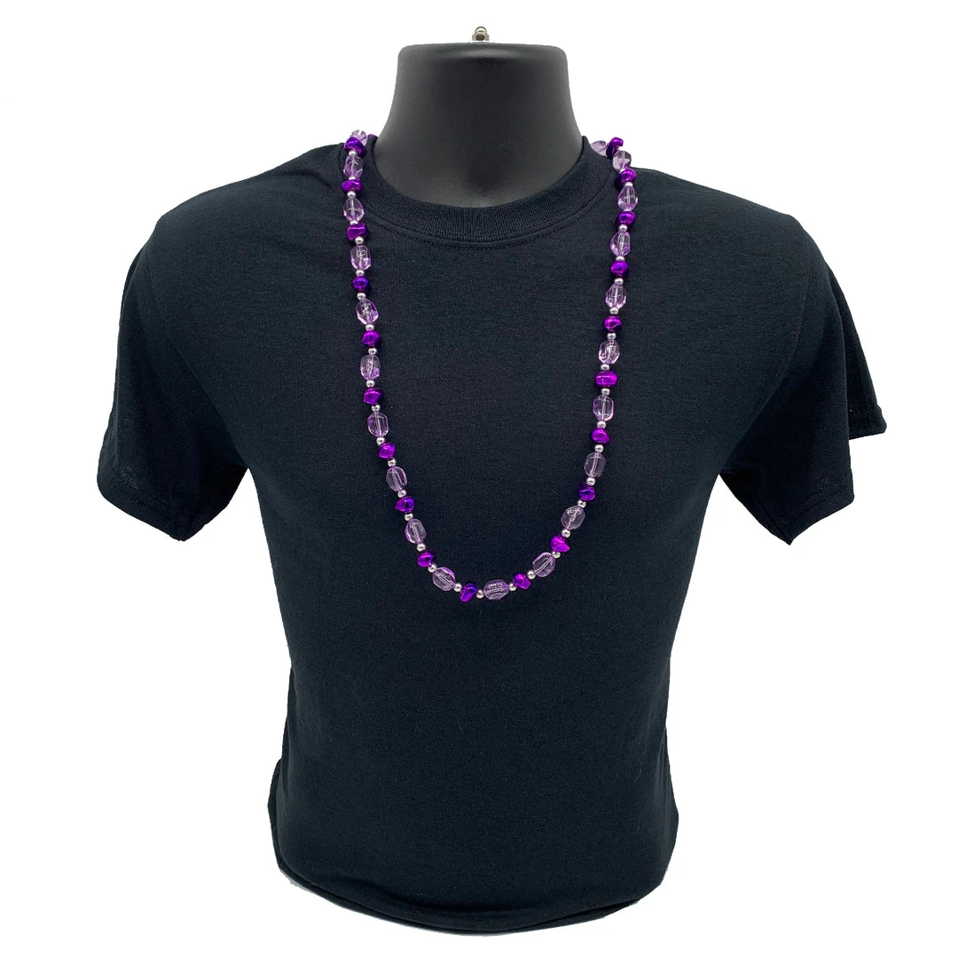 SBDOZEN 38" Acrylic Fancy Bead Necklace - Assorted Pink, Blue, Light Green And Purple (Dozen) 13 SBDOZEN 38" Acrylic Fancy Bead Necklace - Assorted Pink, Blue, Light Green And Purple (Dozen)