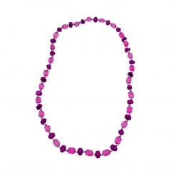 SBDOZEN 38" Acrylic Fancy Bead Necklace - Assorted Pink, Blue, Light Green And Purple (Dozen) 20 SBDOZEN 38