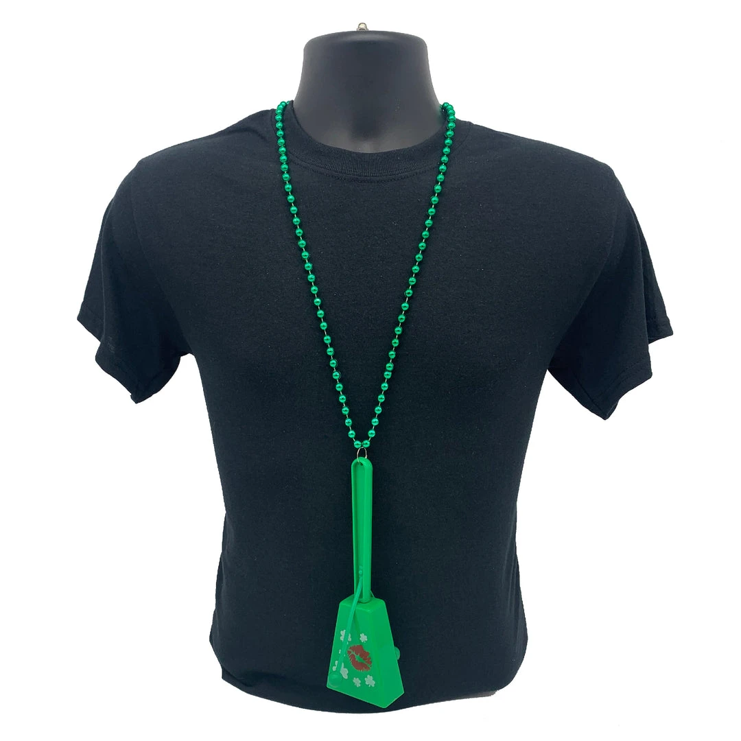 SBDOZEN 33" 7.5mm Kiss Me Im Irish Noisemaker (Dozen) 5 SBDOZEN 33" 7.5mm Kiss Me Im Irish Noisemaker (Dozen)