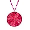 SBDOZEN 33" 7mm Pink Spinner Bachelorette Bead (Dozen)