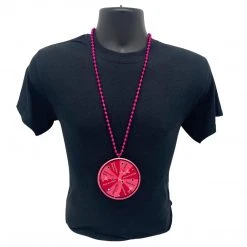 SBDOZEN 33" 7mm Pink Spinner Bachelorette Bead (Dozen) 7 SBDOZEN 33