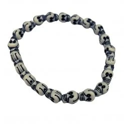SBDOZEN Beads Skull Bead Bracelet (Dozen)