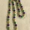 SBDOZEN Purple, Green And Gold Berry Bead Necklace (Dozen) 1 SBDOZEN Purple, Green And Gold Berry Bead Necklace (Dozen)