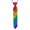 SB31250 Rainbow Beaded Tie (Each) 1 SB31250 Rainbow Beaded Tie (Each)
