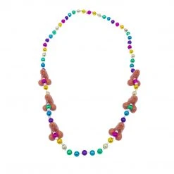 SB23375 Penis Beads With Assorted Color Beads And Pearls (Each)