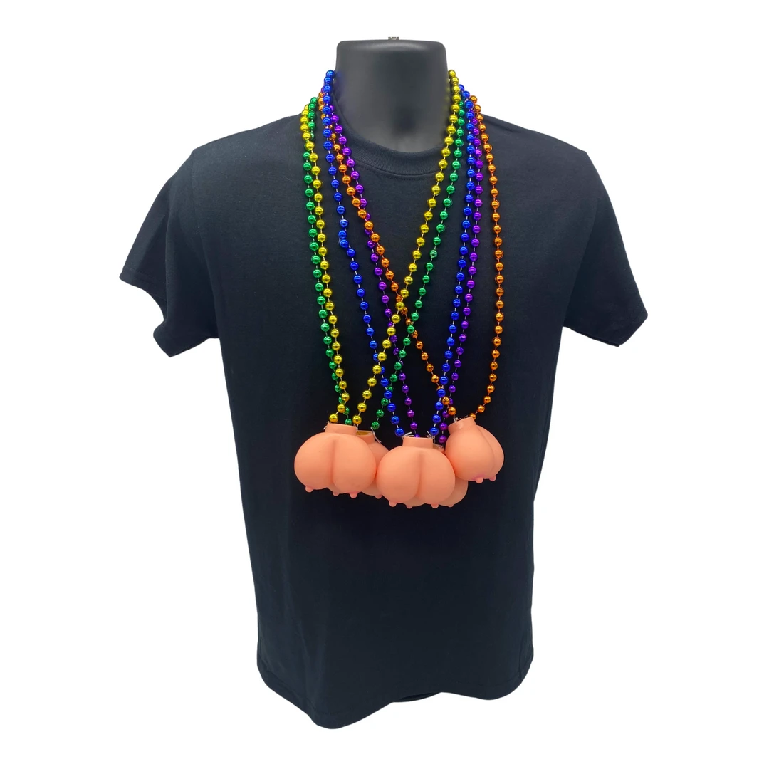 SBDOZEN 36" 12mm Boob Necklace (Dozen) Beads SBDOZEN 36" 12mm Boob Necklace (Dozen) Beads