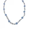 Plush Appeal, LLC Beads 40" 18mm Periwinkle And Pearl Bead Necklace (Each) 2 Plush Appeal, LLC Beads 40" 18mm Periwinkle And Pearl Bead Necklace (Each)