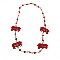 SB27500 42" Crab With Red, White And Gold Beads (Each)