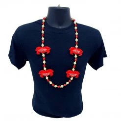 SB27500 42" Crab With Red, White And Gold Beads (Each) 7 SB27500 42