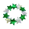 Sale 7.5" Green And White Star Bracelet (Each) Beads 2 Sale 7.5" Green And White Star Bracelet (Each) Beads