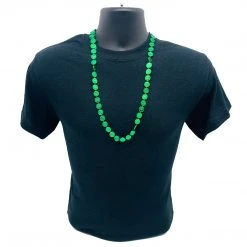 SB2083 33" Doubloon Necklace Mardi Gras Beads (Each) 18 SB2083 33