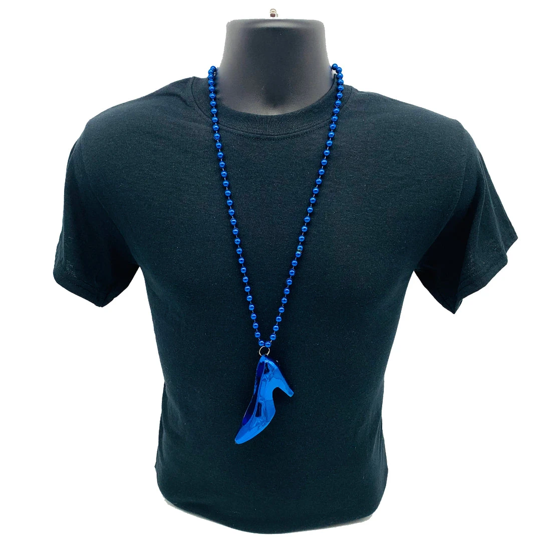 SB8291 33" 7.5mm Shoe Mardi Gras Beads - 6 Colors (Each) 7 SB8291 33" 7.5mm Shoe Mardi Gras Beads - 6 Colors (Each)